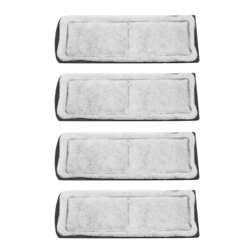 Sarini Lot de 2 Cartouches filtrantes à Charbon Actif pour Aquarium, Filtre Mural en Coton, Plaque filtrante de Remplacement pour Cascade, Coton adapté pour XP 05 09 11 13