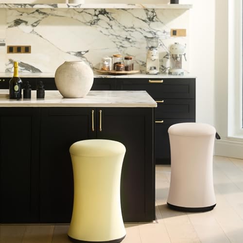 Image of TopJob Boba Chair Stylish Ergonomic Active Wobble Stool, ADHD Chair, Improves Posture and Focus, Ergonomic with Height Adjustable Stool for Adults Children for Home Office