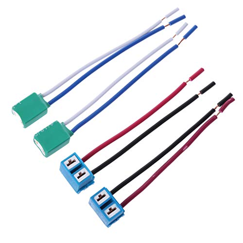 JENOR 2 pz H7 Connettore Femmina in Ceramica Presa...