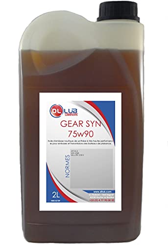 DLLUB - Huile embase Gear SYN 75w90-2 litres