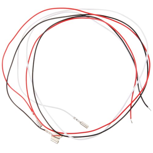 HIAKDOFT 3 piezas Cables para Fonógrafo Líneas de Datos para Cartucho Estéreo Conductores de Plástico Duraderos para Tocadiscos Fácil Instalación y Compatible con Equipos de Audio