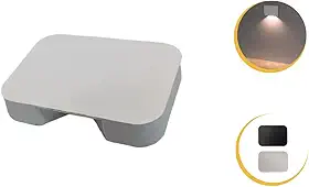 Mini Balizador Led 1,5W para Escada, Corredor, Branco ou Preto (Branco)