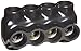 Morris Products 97752 Mountable Multi-Cable Connector, Insulated, Single Entry, Black, 2 Ports, 5/16" Allen Hex, 350 - 6 Wire Range