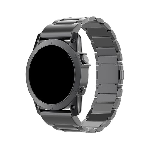 [PLYYQZM] 22mm 26mm`^xgft܂BGar minɍ Fenix 8 E 7 7X/Epix Pro 47mm 51mm/TATIX7/Enduro 3ohp ɓKp(Black,26mm(7x/6x/5x))