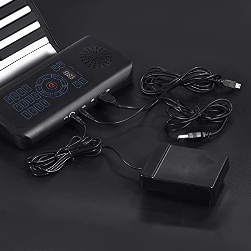 88 Touches Roll Up Piano Piano Pliable Flexible Électrique Numérique Roll Up Clavier Piano Cadeau Musical avec Affichage… - Les Beatles, Paul McCartney, John Lennon, RIngo Starr, George Harrison 88 Touches Roll Up Piano Piano Pliable Flexible Électrique Numérique Roll Up Clavier Piano Cadeau Musical avec Affichage… – Image 8