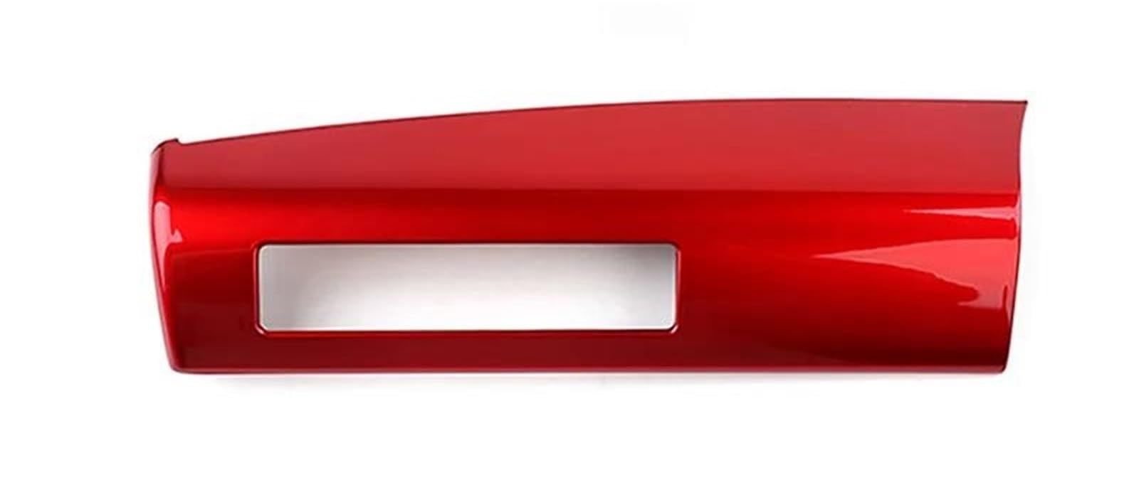 Red Car Interior Carbon Fiber Style ABS Headlight Adjustment Button Cover Trim for Hyundai for Kona SX2 2024 LHD Interior Decal Trim(Red)