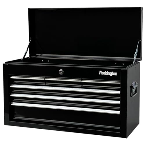 Workington Portable Metal Tool Chest with 6 Drawers, 24
