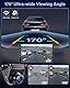 AHD 1080P Rückfahrkamera Auto Rückfahrkamera 360°+90° Drehbar Metallgehäuse Universal Ruckfahrkamera mit Nachtsicht 170° Weitwinkel Rückfahrlinie IP69 Wasserdicht Rückfahrkamera Nachrüsten für Van SUV