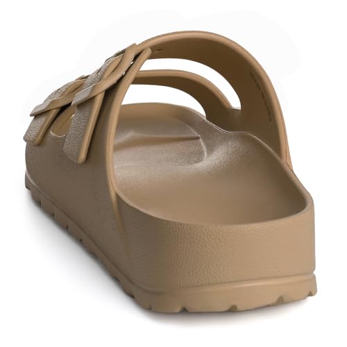 Image of KIDMI Women's Comfortable EVA Sandals with Medium Arch Support, Adjustable Buckle Summer Beach Slide Sandal