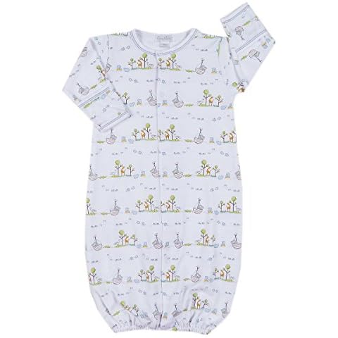 Kissy Kissy Baby Boys Noahs Print Converter Gown - Blue-Newborn Cover