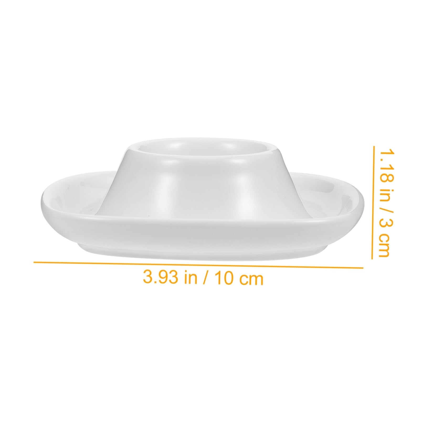 PRETYZOOM Easter Decor Egg Cups 2 Pack of Ceramic Egg Holders Elegant Easy to Clean for Home Hotel Use