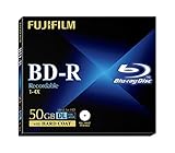 Fuji Lot de 5 disques Blu Ray BD R 50 Go 1 4X dans Un étui à Bijoux