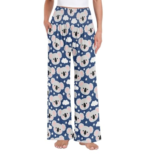 Pantalon Palazzo Koala Bleu : Ne Choisissez plus Entre Confort Ample et Poches