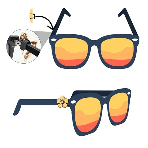 4pcs Bow Ties Charms for Sunglasses, Glass Charm, Glass Decoraiton Charms, Fashionable and Trendy Accessories Make a Great Gifts for Womens and Girls.2