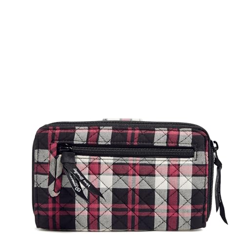 Image of Cotton Turnlock Wallet With Rfid Protection