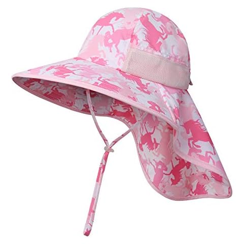 icolor Kids Sun Hat for Girls Cover