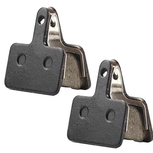 KJOET マウンテンバイク用 ブレーキパッド, アンチロック 自転車 ブレーキパッド, リム ストップ 4枚 静音 トレイル ライディング 大人用 都市 サイクリング スクーター 通勤 シ グラベル 用