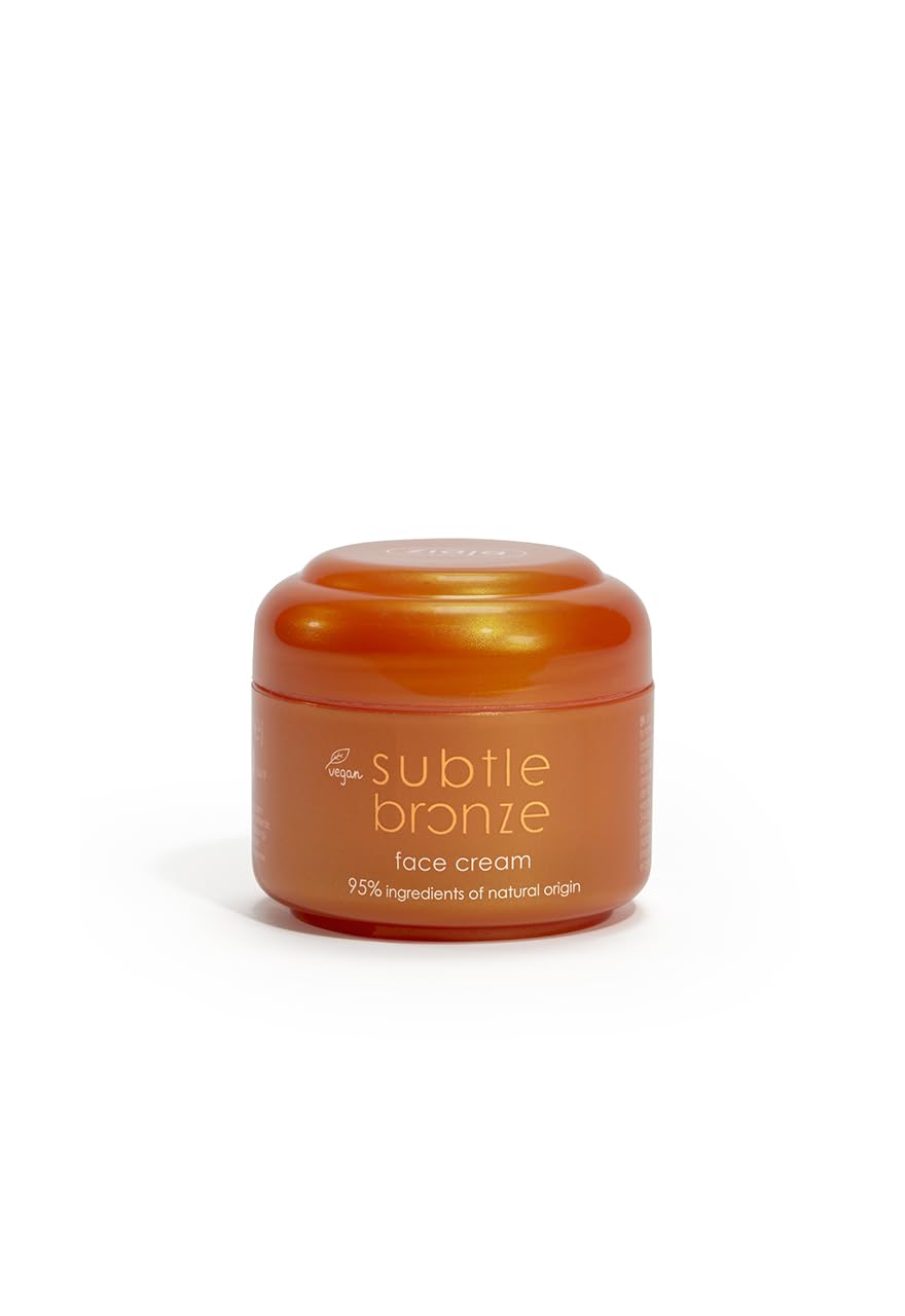 Crema facial autobronceadora SUBTLE BRONZE con Efecto Natural – Hidrata, Nutre y Revitaliza – Con Provitamina B5 y Vitamina E, Vegana, 50 ml de ZIAJA