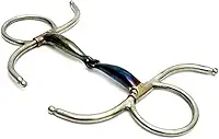 Bridão Em S Leve Inox Para Doma Bocal Ferro Cavalo Original