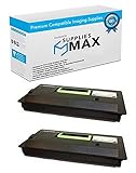 SuppliesMAX Compatible Replacement for Kyocera Mita KM-3050/KM-4050/KM-5050/TASkalfa 420i/TASkalfa 520i Toner Cartridge (2/PK-34000 Page Yield) (TK-717_2PK)