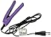 ITALIAN DESIGN Piastra Capelli Mini Purple Styler Laser Ceramic