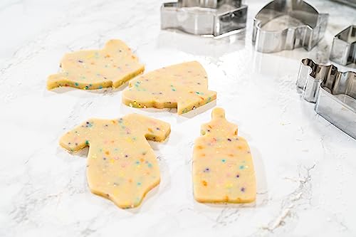 Bakerpan Stainless Steel Cookie Cutter Tea Pot & Cup (Box) #TOP3