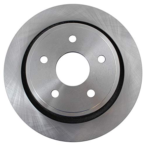 Image of TRQ Rear Brake Pad, Caliper, & Rotor Kit, with Chemical Kit Ceramic Compatible with 2007-2009 Chrysler Aspen 2004-2009 Dodge Durango 2002-2010 Ram 1500 2011-2018 Ram 1500