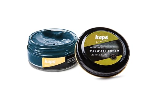 Kaps Crema para El Cuidado del Calzado, Cuidado Intensivo Y Nutritivo del Cuero, Delicate, 70 Colores (158 - azafata)
