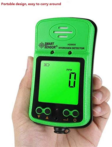 Détecteur de gaz H2 portable RJJ avec batterie rechargeable 1000ppm