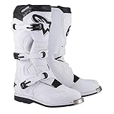  Alpinestars Motocross-Stiefel Tech 1 Weiß Gr. 45.5