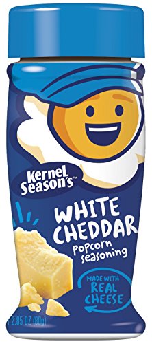 Poudre cheddar blanc Kernel Season's pour relever le goût du pop-corn