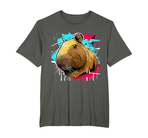 Love Capybara Women wildlife Capy Lover tee for kids girl T-Shirt