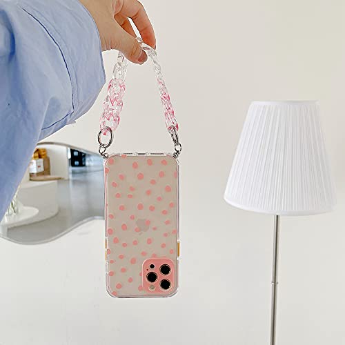 KESHOUJI couverture de chaîne en cristal pour iPhone 12Pro de luxe - 2