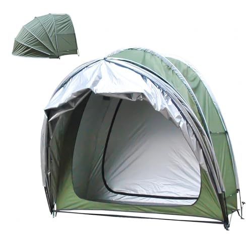 Housse de vélo extérieure imperméable et abri de rangement 2 en 1
