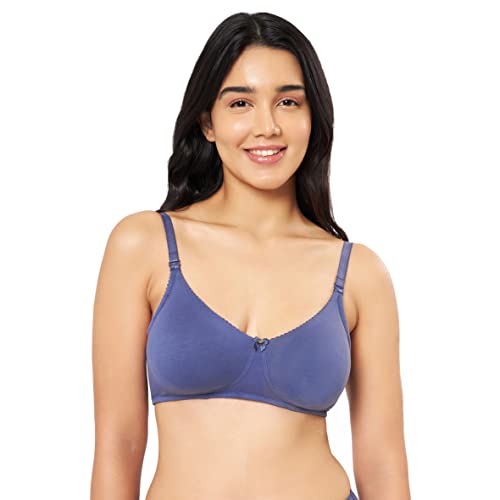 Image of Amante Violet Women Solid Non Padded Super Support Bra