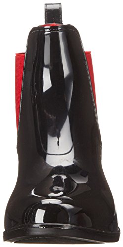 Lauren Ralph Lauren Women's Tally Rain Boot, Black/Rl Bright Red, 8 B US - Image 3