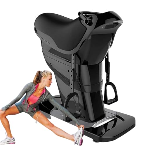 Máquina eléctrica de equitación, simulador de fitness de 200 W, soporta 330 libras, monitoreo de calorías, 20 ajustes de velocidad para cintura, piernas y caderas