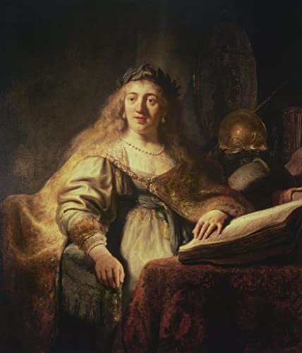 Rembrandt van Rijn Saskia as Minerva poster toile 58x90cm sans cadre déco