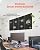 VEVOR 4 PCS Acoustic Panels, 2 inch Thick 23.6 x 11.8 inch Fiberglass Sound Absorbing Panels, Self-Adhesive Soundproof Wall Boards, for Studios, Office, Home Theater,Meeting Room, Black