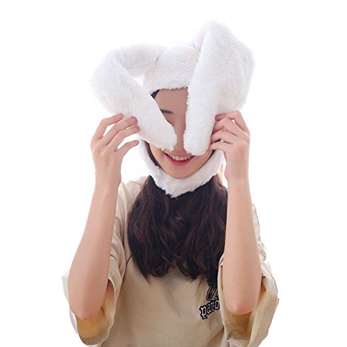 Plush Bunny Ears Hood - Image 4