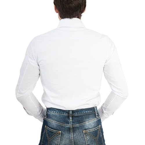 Mens 70s Disco Hip Hop Shirts Casual Button Down Paisley Floral Vintage Long Sleeve Large Collar Shirt4