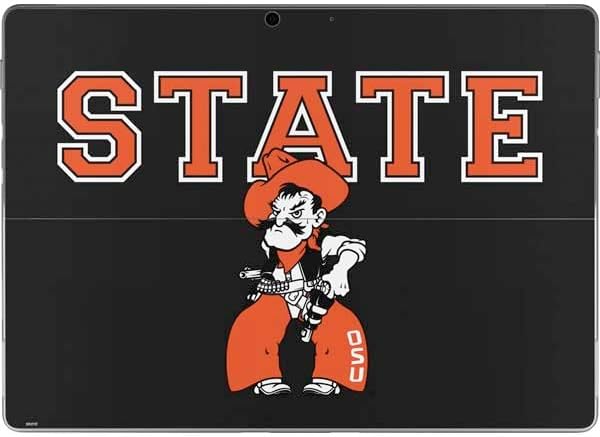 Skinit Decal Tablet Skin Compatible with Surface Pro 9 - Officially Licensed Oklahoma State University OSU Cowboys Orange Design