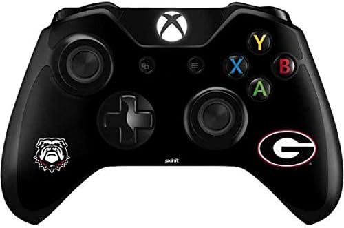 Skinit Decal Gaming Skin Compatible with Xbox One Controller - Officially Licensed University of Georgia Logo Red Design