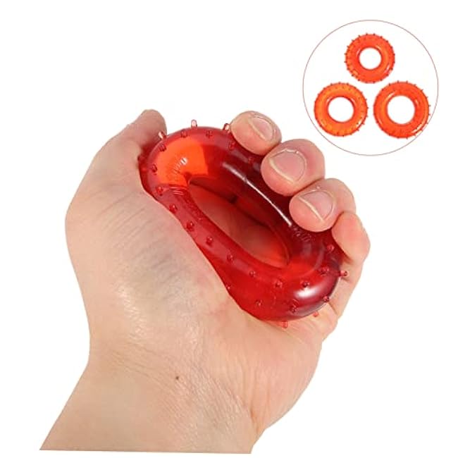 Kisangel 3pcs Hand Grip Strengthening Finger Exercisers for Home Gym Resistance for Relief Muscle Training Portable Hand Exercise Tools for All Ages
