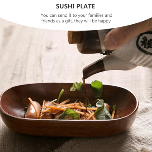 Plato Sushi Forma Barco HANABASS Plástico Café miniatura 3