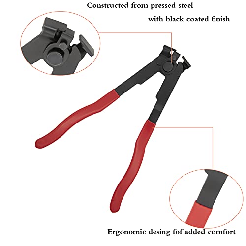 Cv Joint Ear Clamp Banding Tool Cv Boot Clamp Pliers Automotive Hose Axle Plier For  Atv Utv Most Cars Boot Clamps    #TOP6