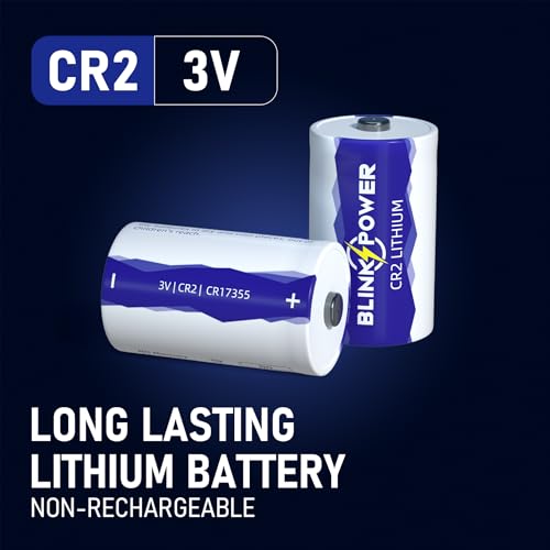 Image of Blinkspower CR2 3V Lithium Battery 12 Pack, 900mAh