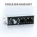 Sound Storm Laboratories ML41B Car Audio Stereo - Single Din, Bluetooth, No CD DVD Player, FM Radio Receiver, USB, AUX Input, Wireless Remote Control