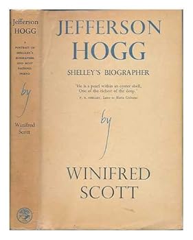 Hardcover Jefferson Hogg Shelleys Biographer Book