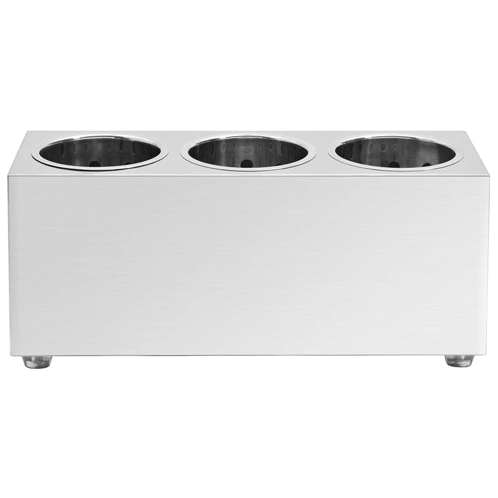Generisch Besteckbehälter 3 Fächer Rechteckig Edelstahl,Heim & Garten,Küche & Esszimmer,Küchenhelfer & -utensilien,Küchenorganizer,Besteckkästen-51226